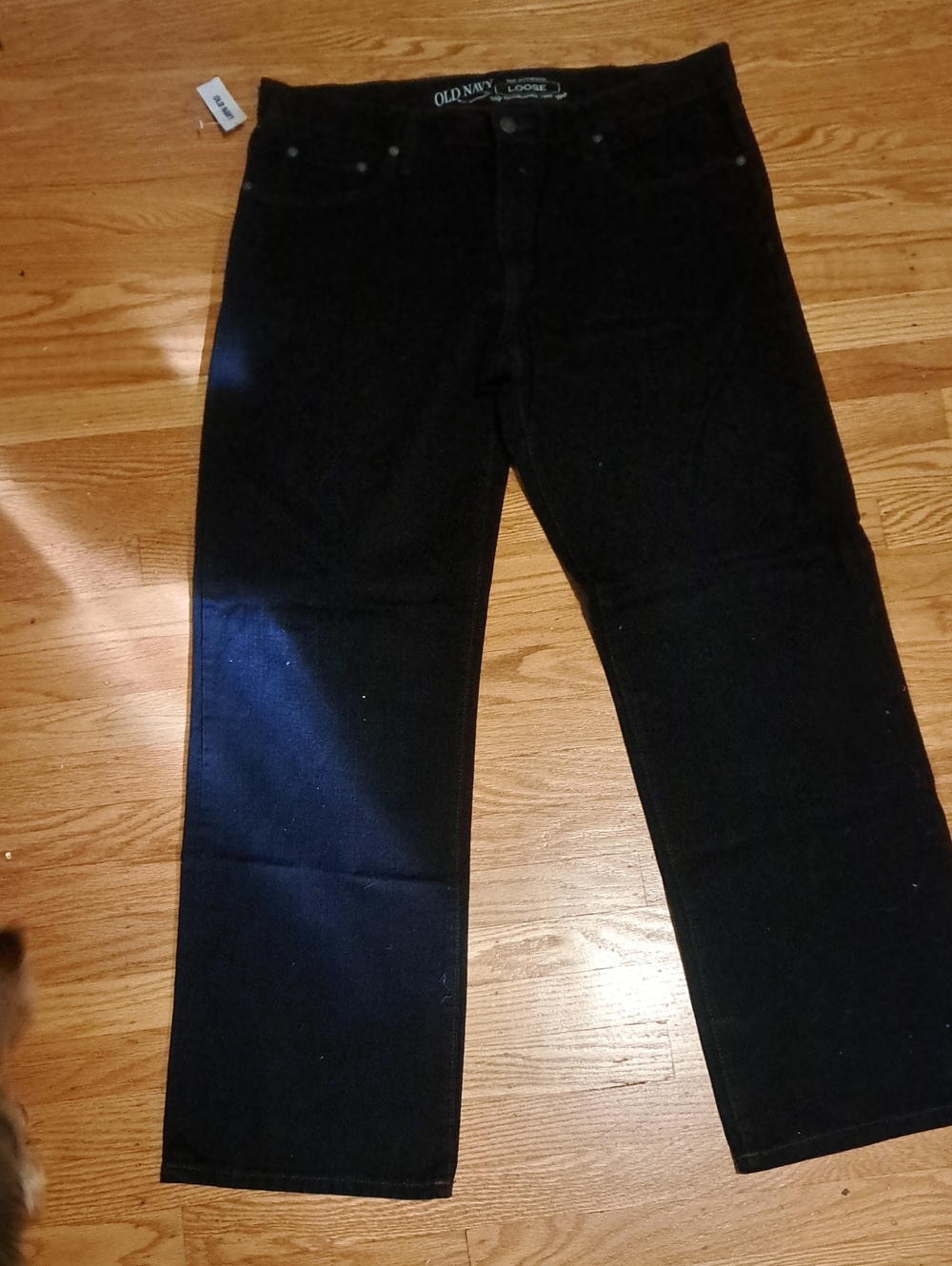 Old Navy Men’s Black Straight Jeans